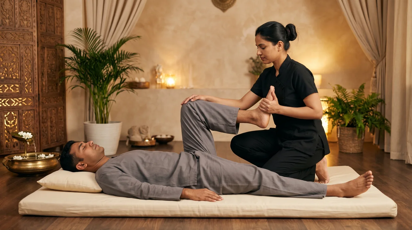 Thai Massage at Ojas Wellness Spa in Hafeezpet