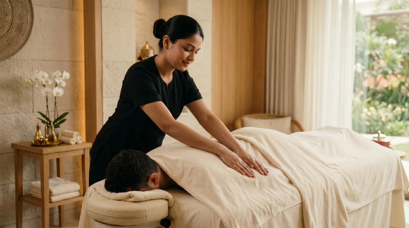Swedish Massage at Ojas Wellness Spa in Hafeezpet