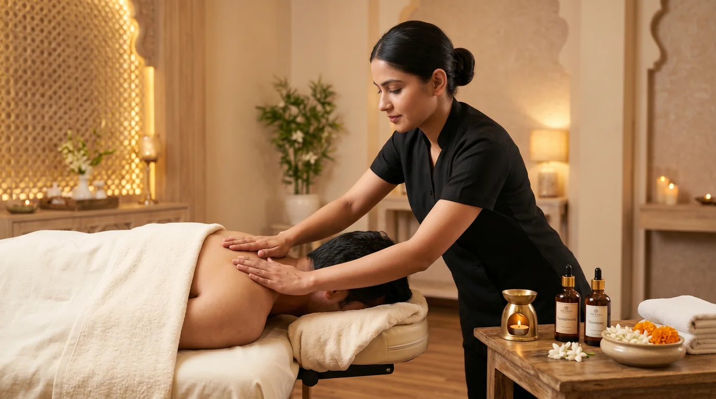 Aromatherapy Massage at Ojas Wellness Spa in Hafeezpet